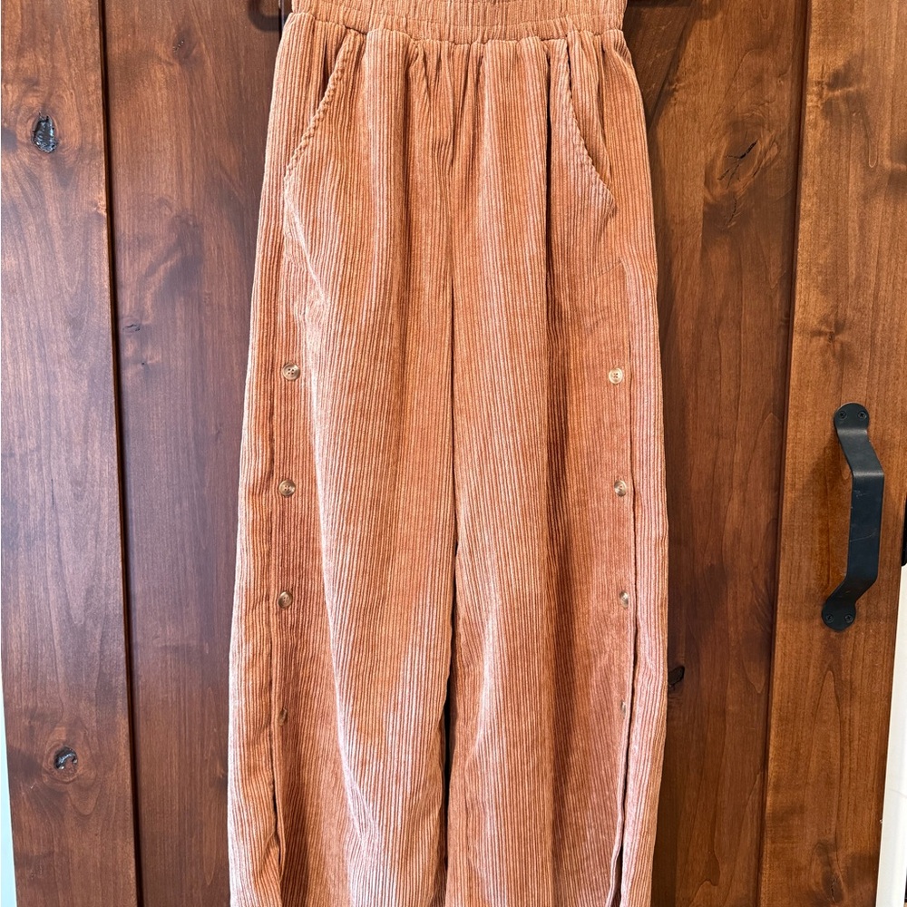 Little‎ Lies Orange Corduroy Pants